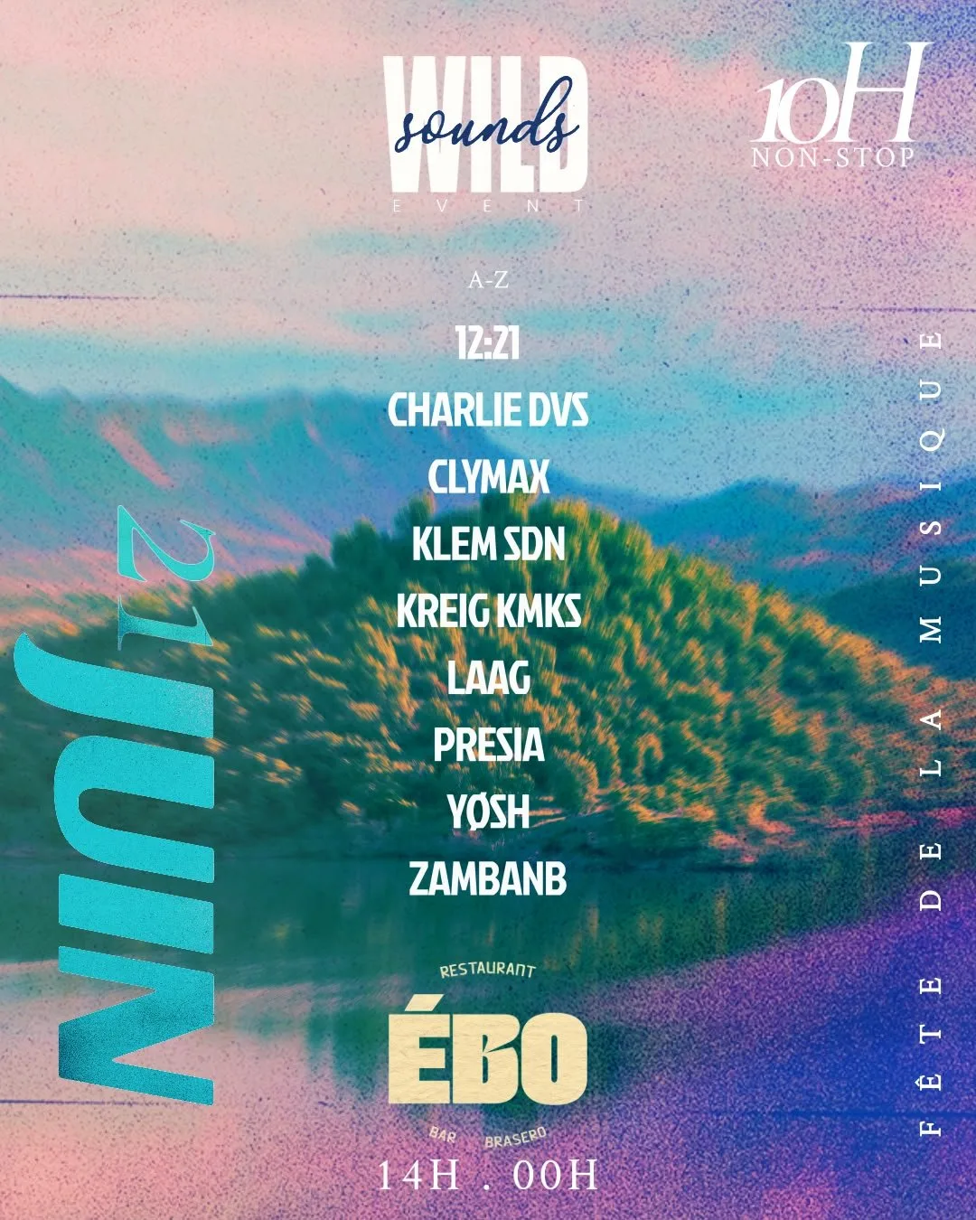 Affiche : FÊTE DE LA MUSIQUE