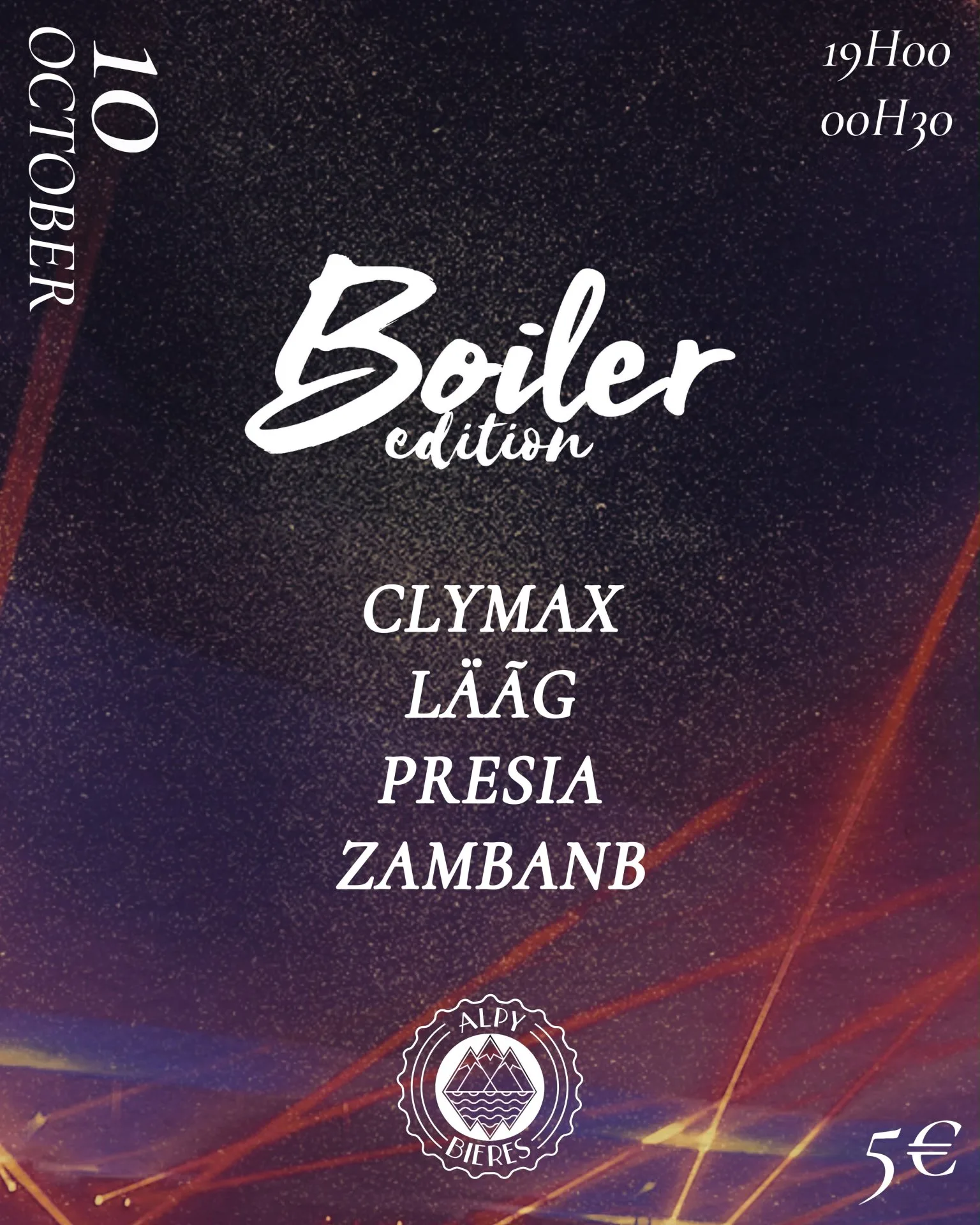 Affiche : WILDSOUNDS - BOILER EDITION 6