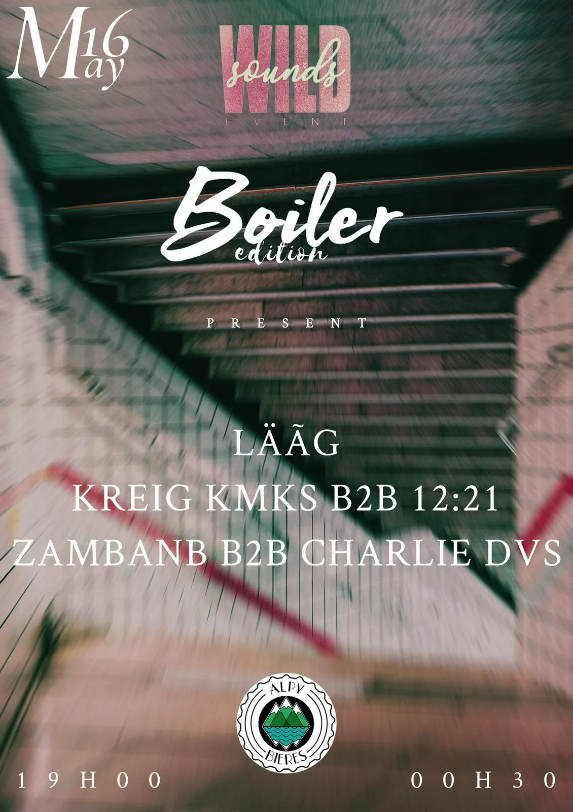 Affiche : WILDSOUNDS - BOILER EDITION 5