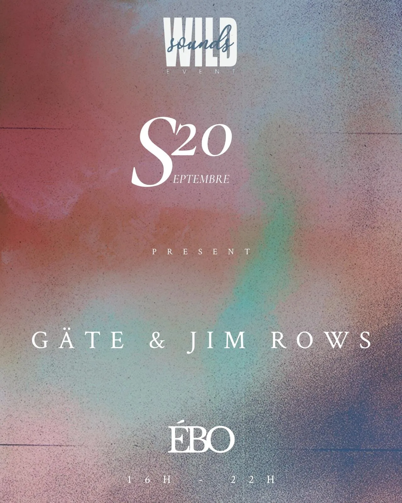 Affiche : WILDSOUNDS - GÄTE B2B JIM ROWS