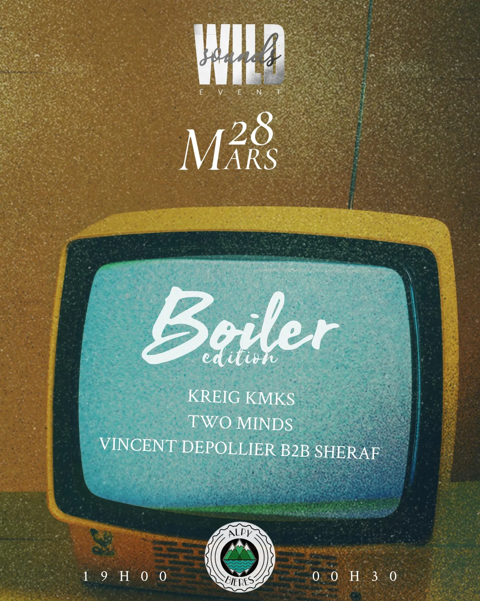 Affiche : WILDSOUNDS — WILDROOM #4