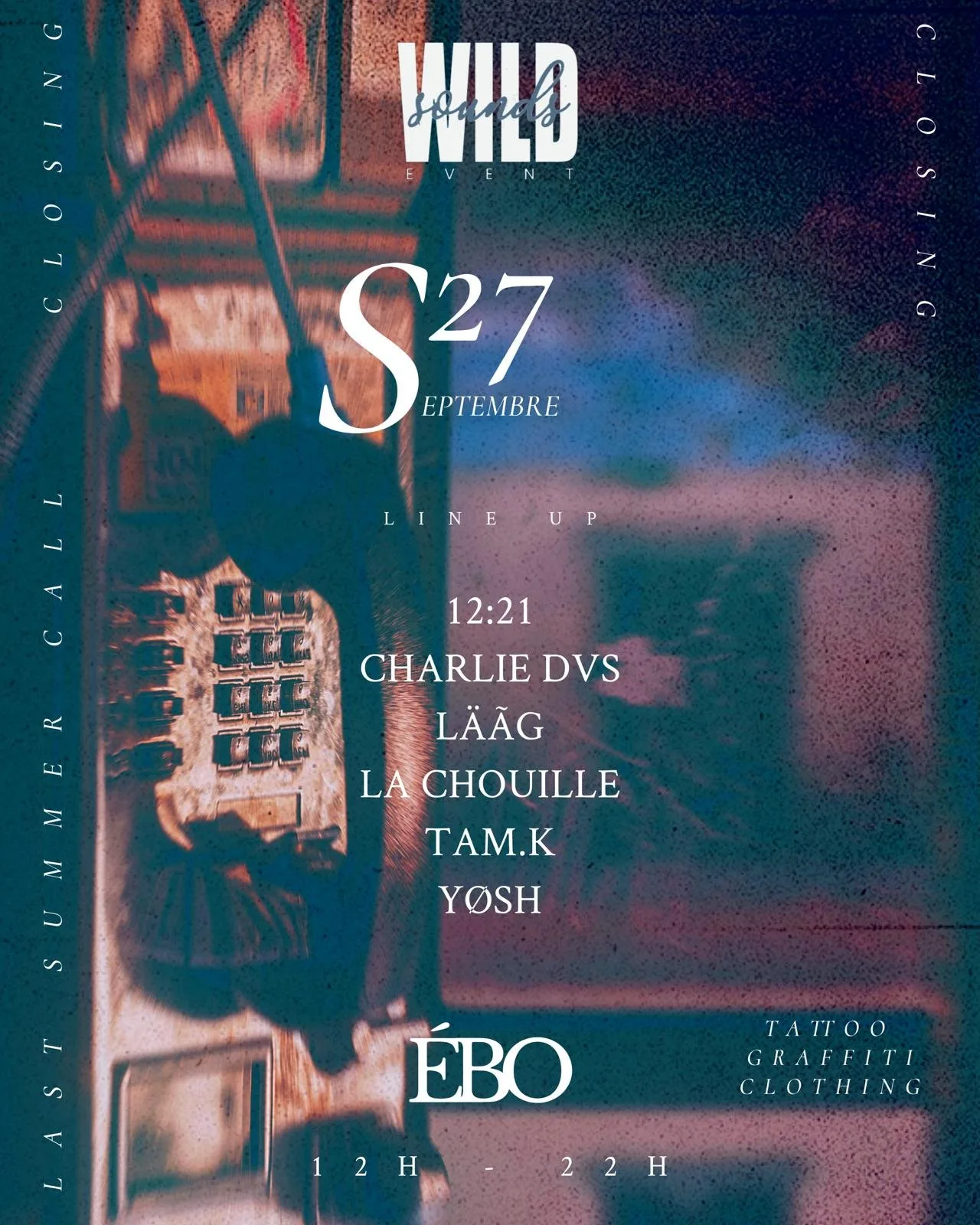 Affiche : WILDSOUNDS - CLOSING SUMMER 2025